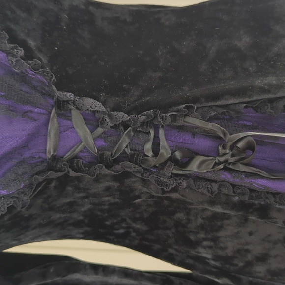 Dolls Kill The Grave Girls Mourning The Light Dress - Picture 3 of 9